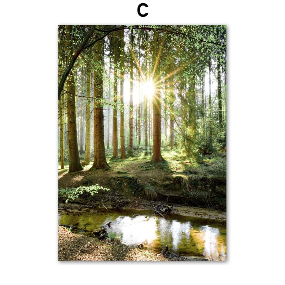 Arthia Designs - Nature Wild Forest Animal Canvas Art - Review