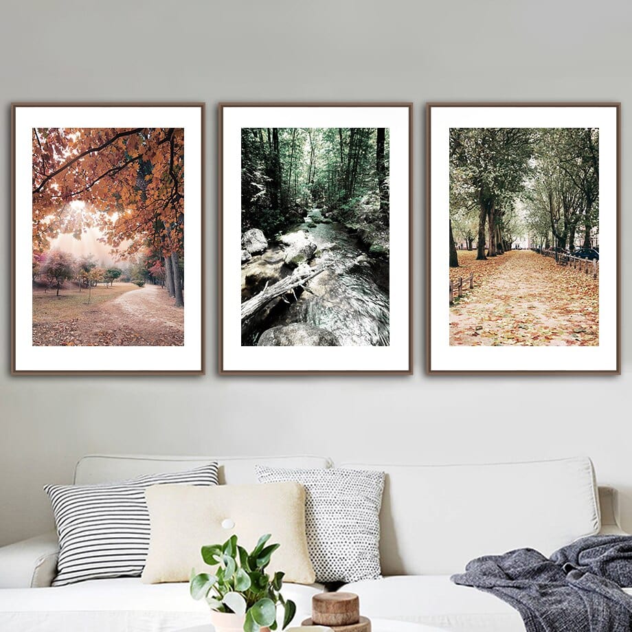 Arthia Designs - Cabin In The Forest Canvas Art - Review