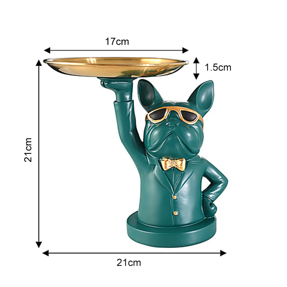 Arthia Designs - French Bulldog Figurines With Tray - Review