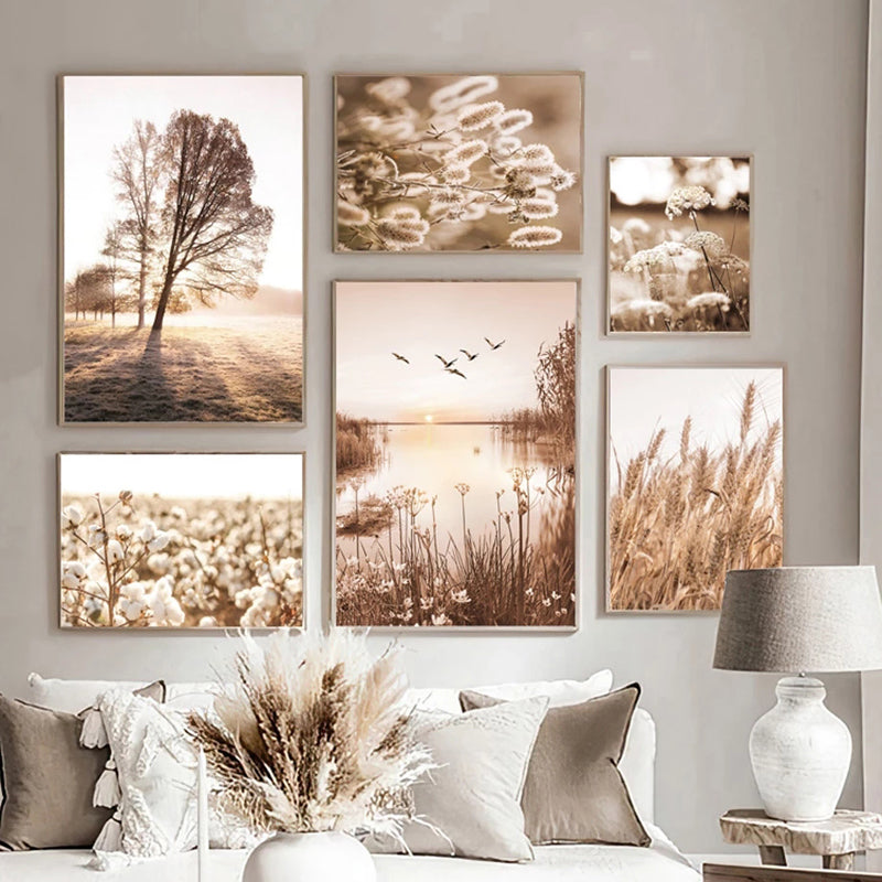 Arthia Designs - Calm Lake Dandelion Flower Canvas Art - Review