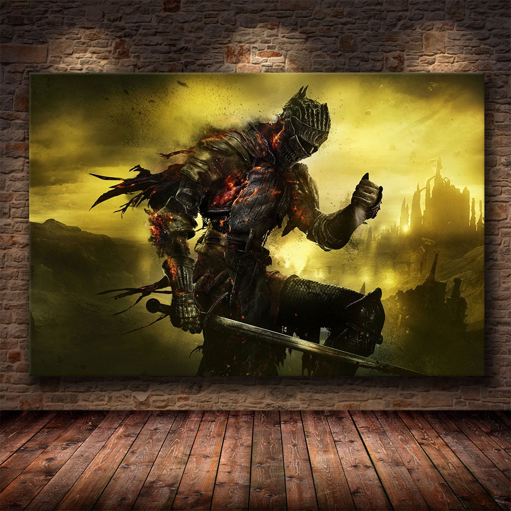 Arthia Designs - Classic Dark Souls 1 Canvas Art - Review