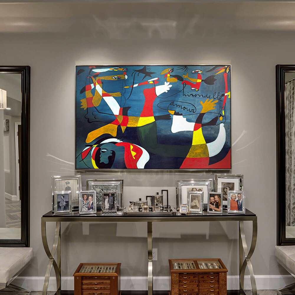 Arthia Designs - Swallow Love by Joan Miró Canvas Art - Review