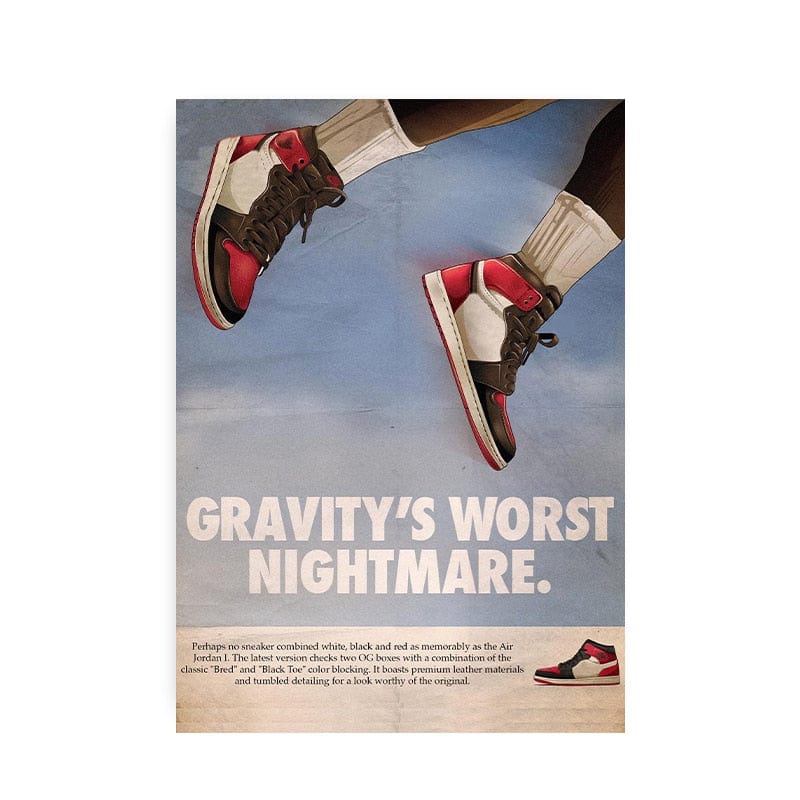 Arthia Designs - Anti Gravity Sneakers Canvas Art - Review