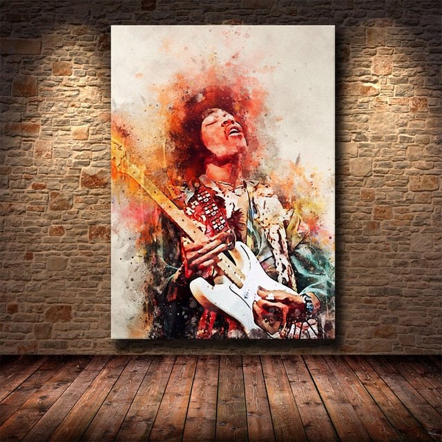 Arthia Designs - Graffiti Rock and Roll Star Canvas Art - Review