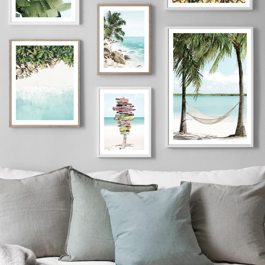 Arthia Designs - Caribbean Pineapple Beach Canvas Art - Review