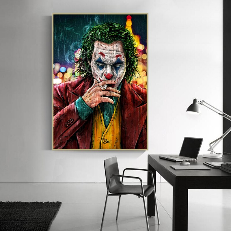 Arthia Designs - Smoking Joker Canvas Art - Review