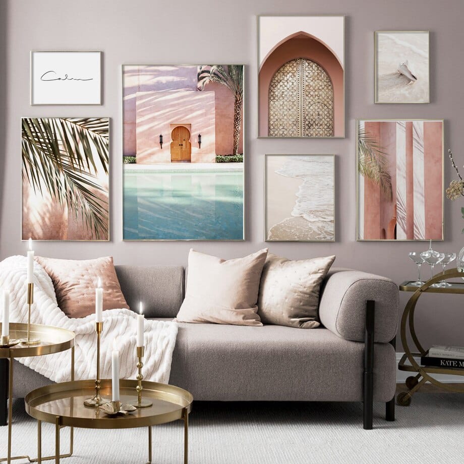 Arthia Designs - Moroccan Beach Resort Canvas Art - Review