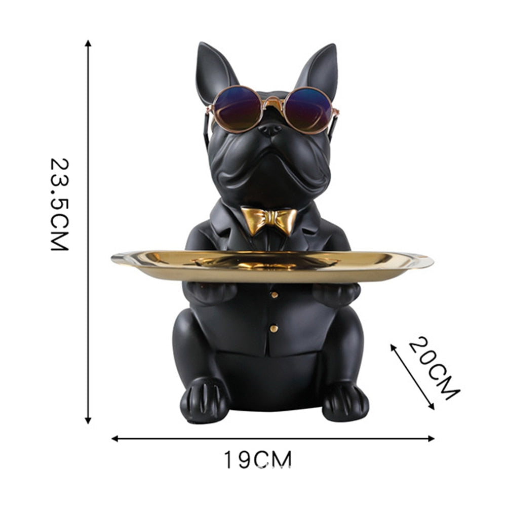 Arthia Designs - French Bulldog Figurines With Tray - Review