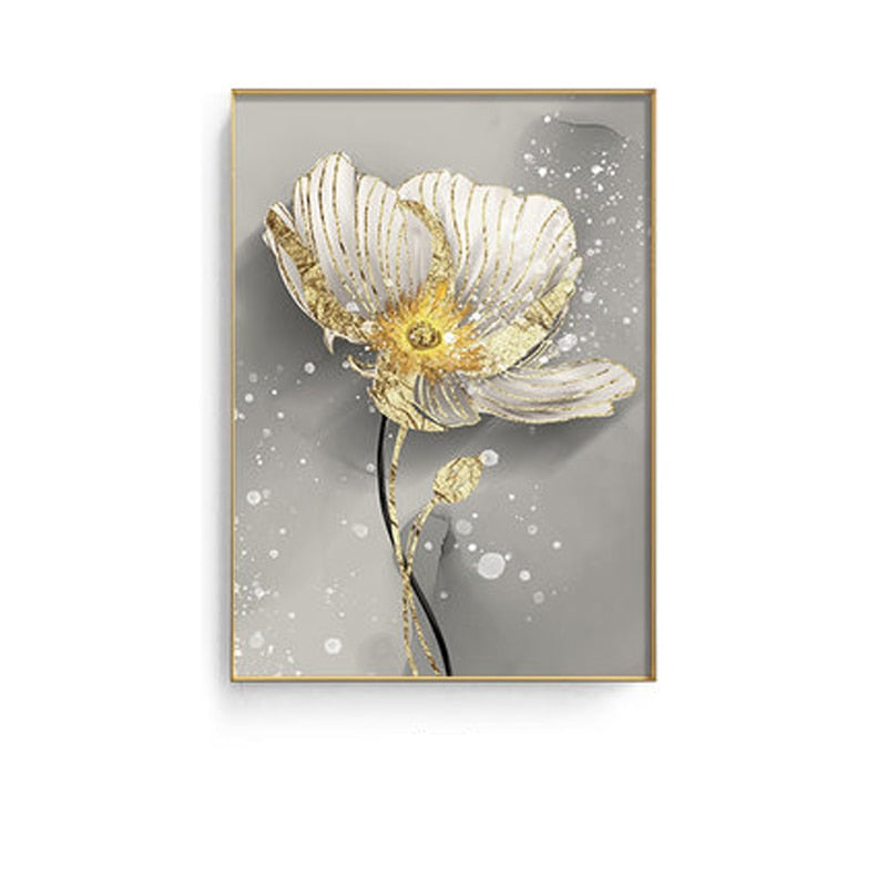 Arthia Designs - Vintage Flowers Minimalism Canvas Art - Review