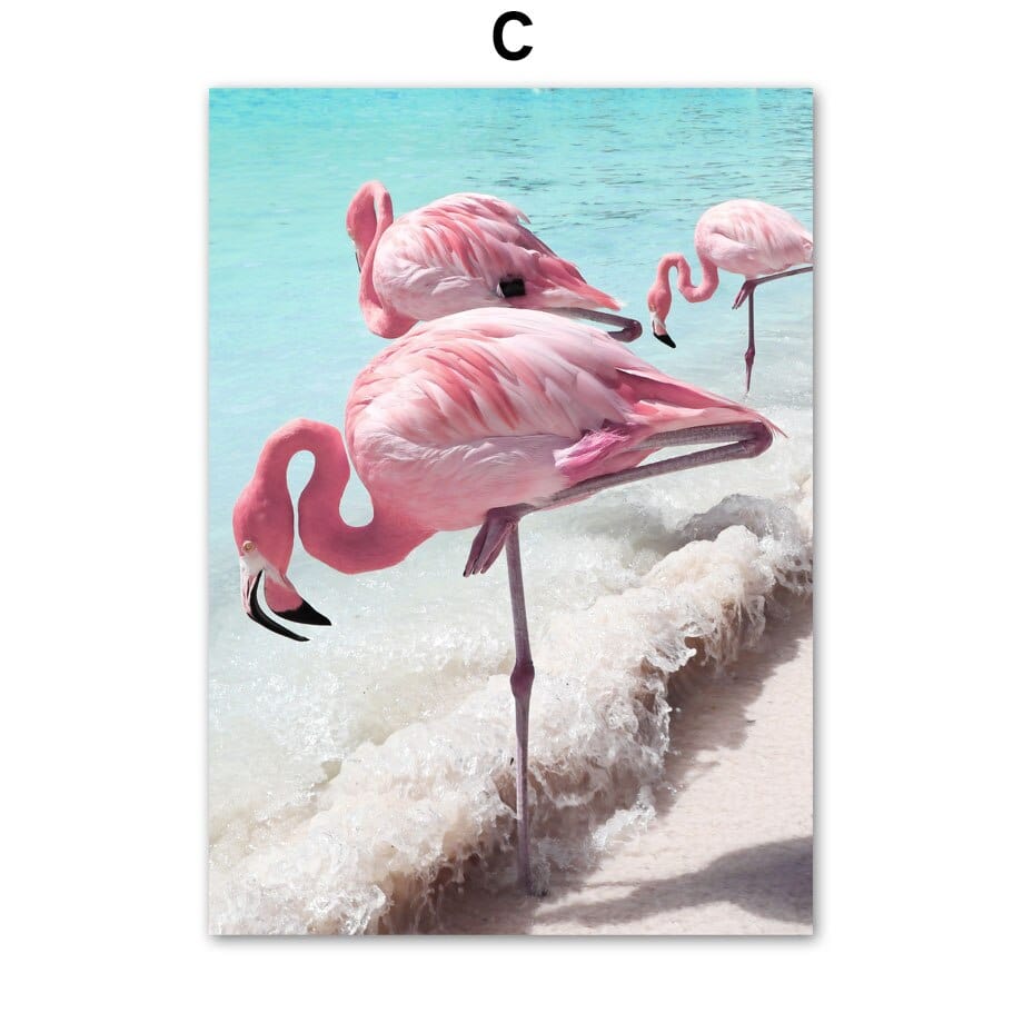 Arthia Designs - Pink Beach Palm Tree Canvas Art - Review