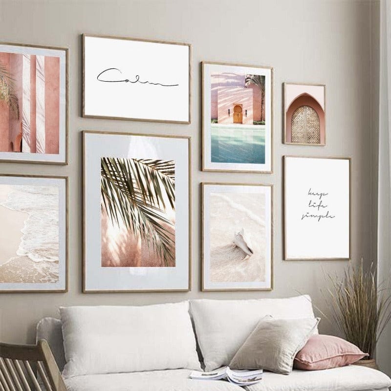 Arthia Designs - Moroccan Beach Resort Canvas Art - Review