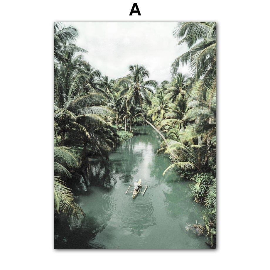 Arthia Designs - Monstera Tropical Villa Resort Canvas Art - Review