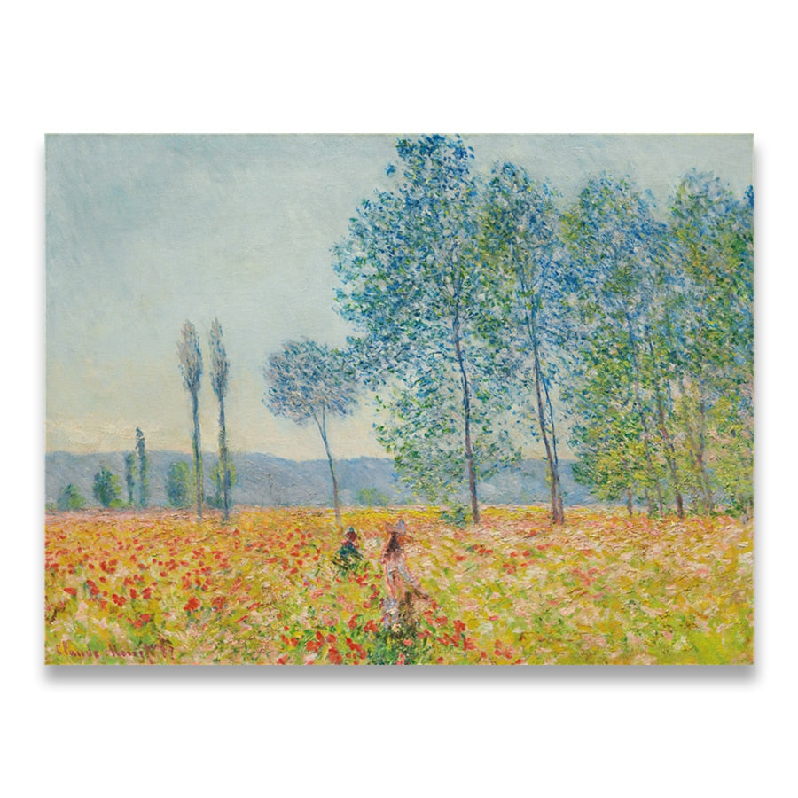 Arthia Designs - Impressionism Poppy Fields Canvas Art - Review