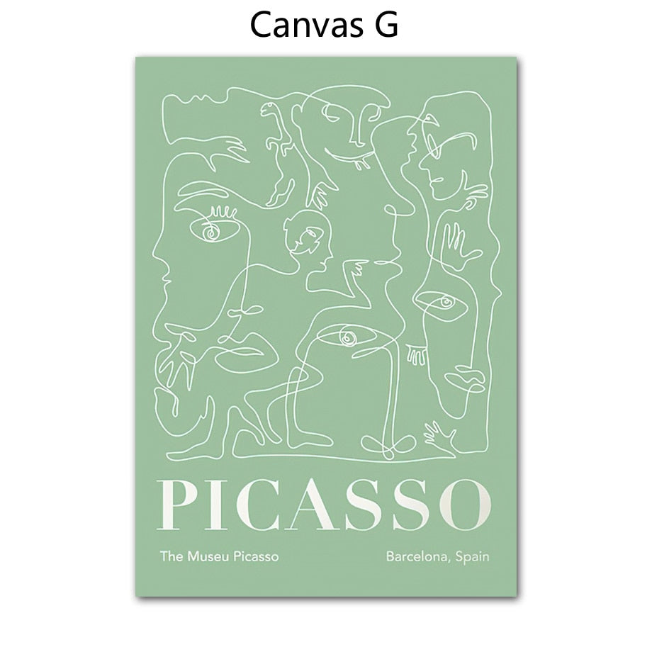 Arthia Designs - Abstract Matisse, Yayoi Kusama, Picasso Canvas Art - Review