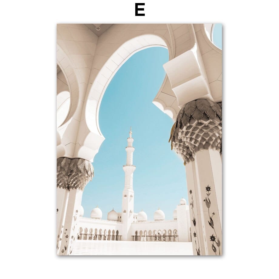 Arthia Designs - Grand Mosque Palace Architecture Canvas Art - Review