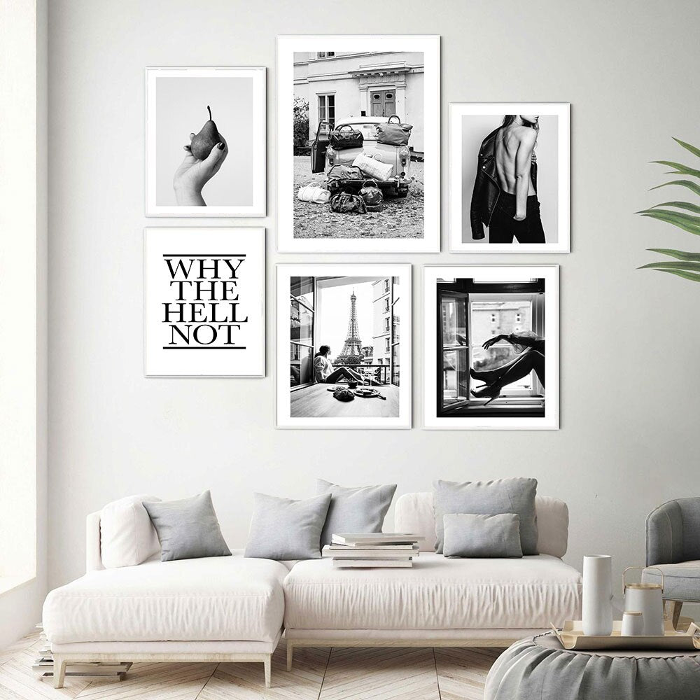 Arthia Designs - Black and White Paris Photography Canvas Art - Review