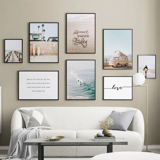 Arthia Designs - Beach Good Vibes Only Canvas Art - Review