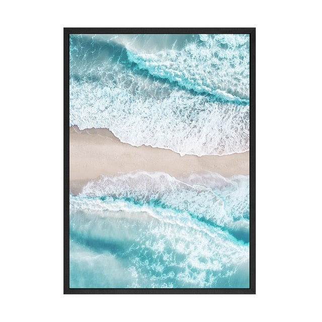 Arthia Designs - Tropical Beach Wave Canvas Art - Review