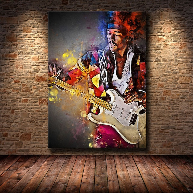 Arthia Designs - Graffiti Rock and Roll Star Canvas Art - Review