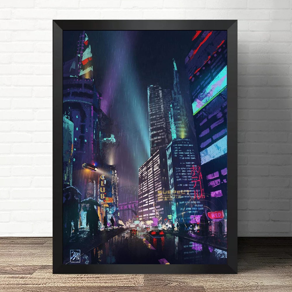 Arthia Designs - Cyberpunk Style Canvas Art - Review