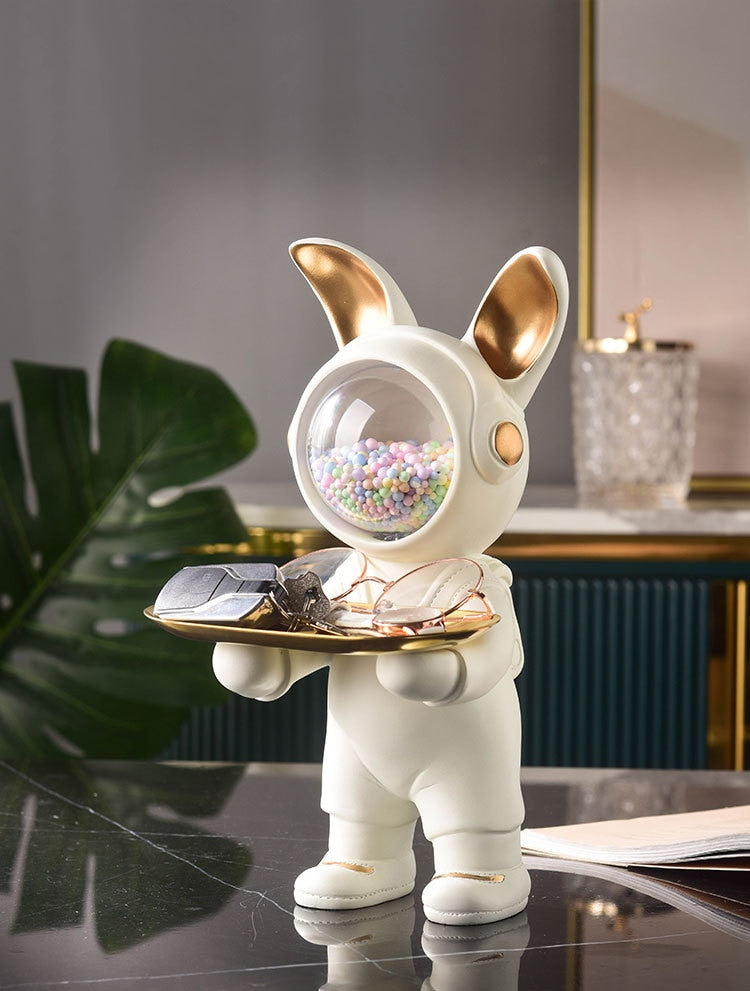 Arthia Designs - Astronaut Rabbit Butler Tray Statue - Review