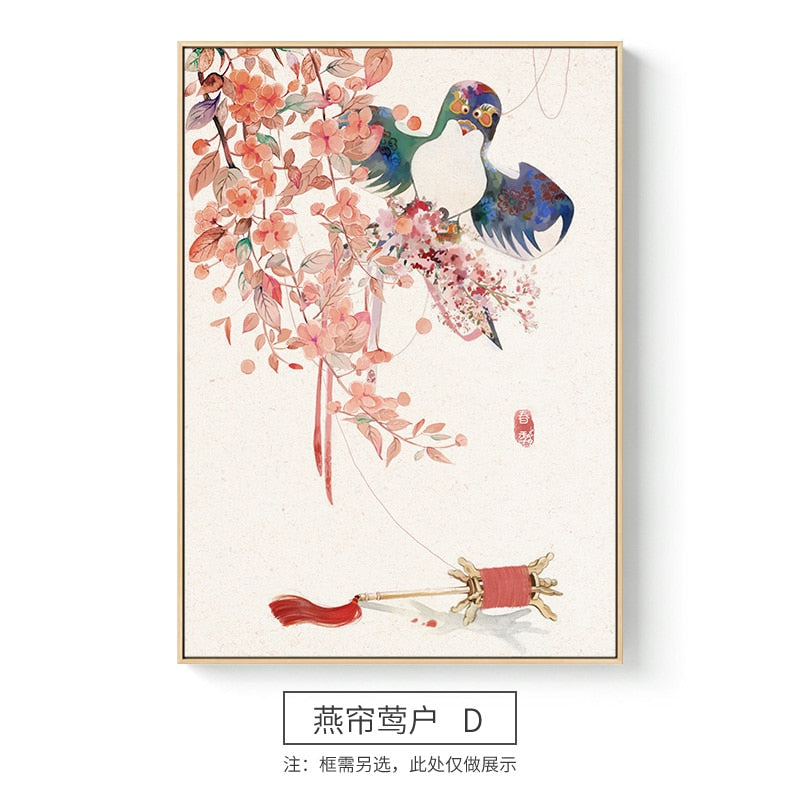 Arthia Designs - Vintage Chinese Ink Painting Canvas Art - Review