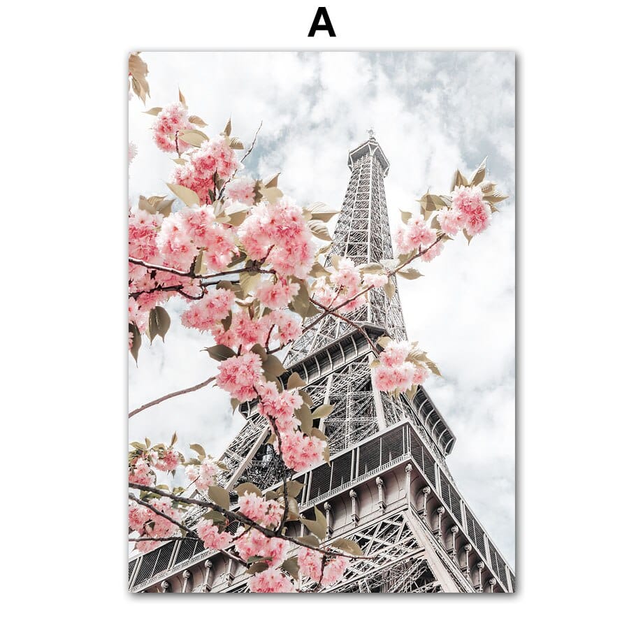 Arthia Designs - Blossom Eiffel Tower Canvas Art - Review