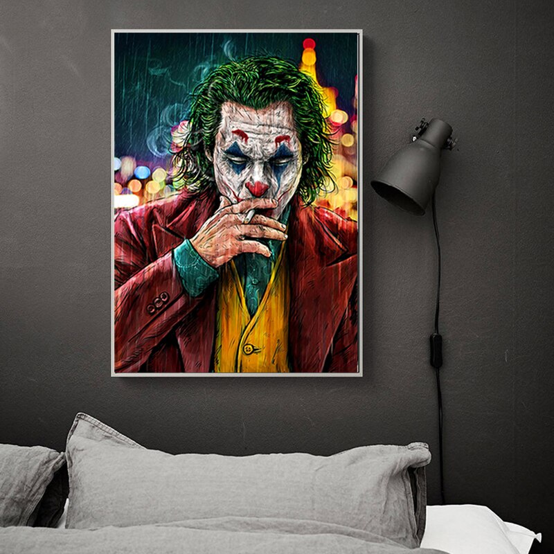 Arthia Designs - Smoking Joker Canvas Art - Review