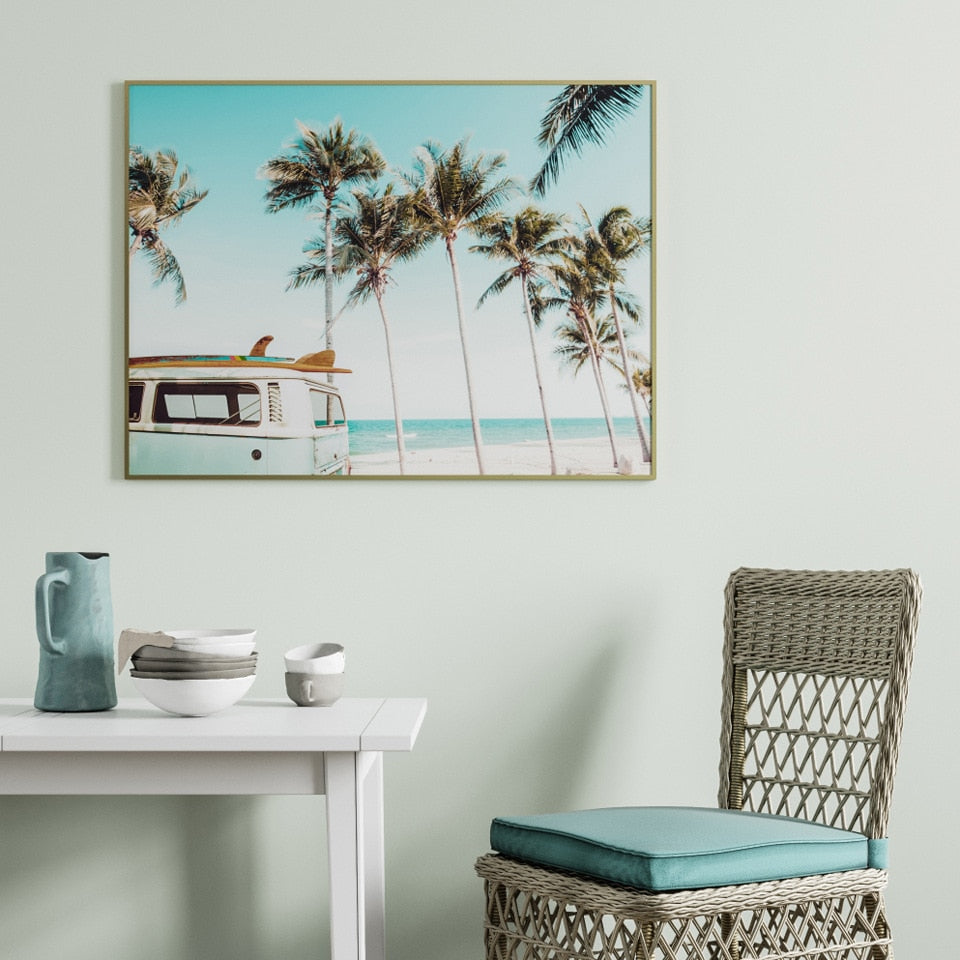 Arthia Designs - Seaside Tropical Landscape Canvas Art - Review