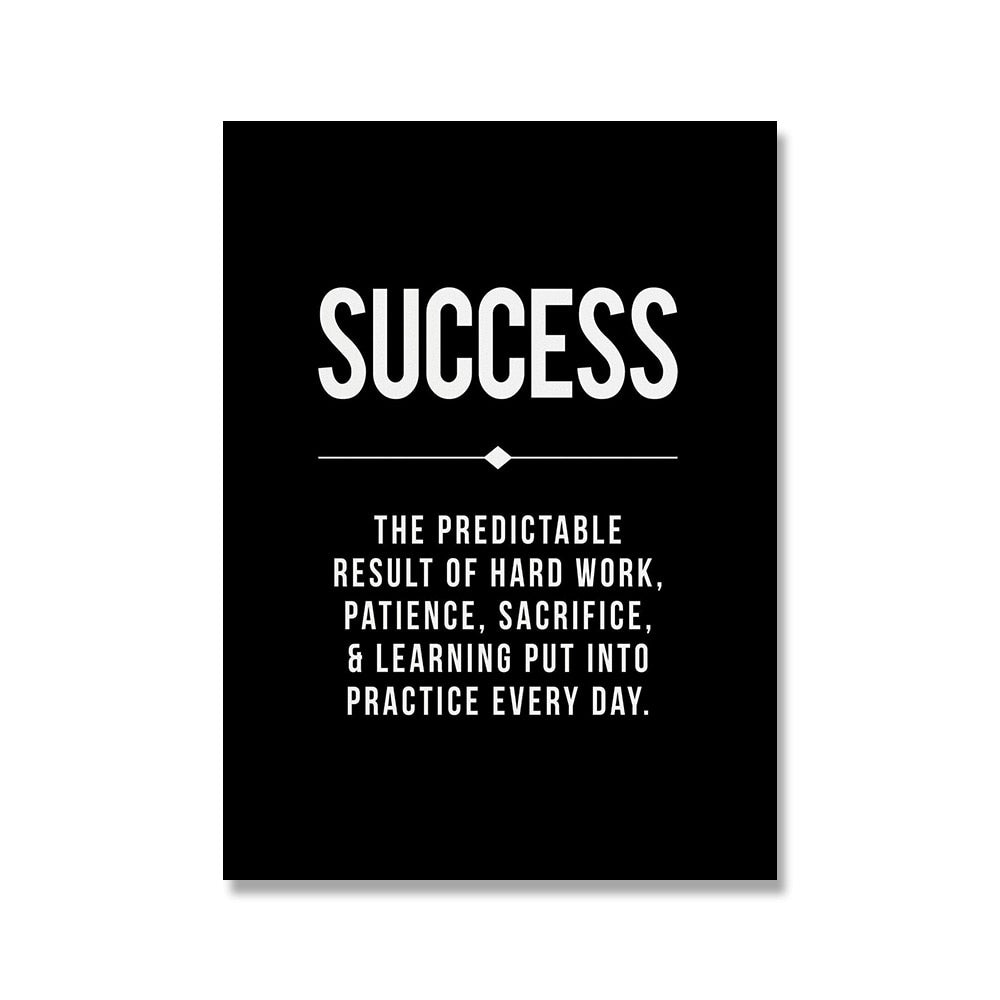 Arthia Designs - Grind Hustle Success Motivational Canvas Art - Review