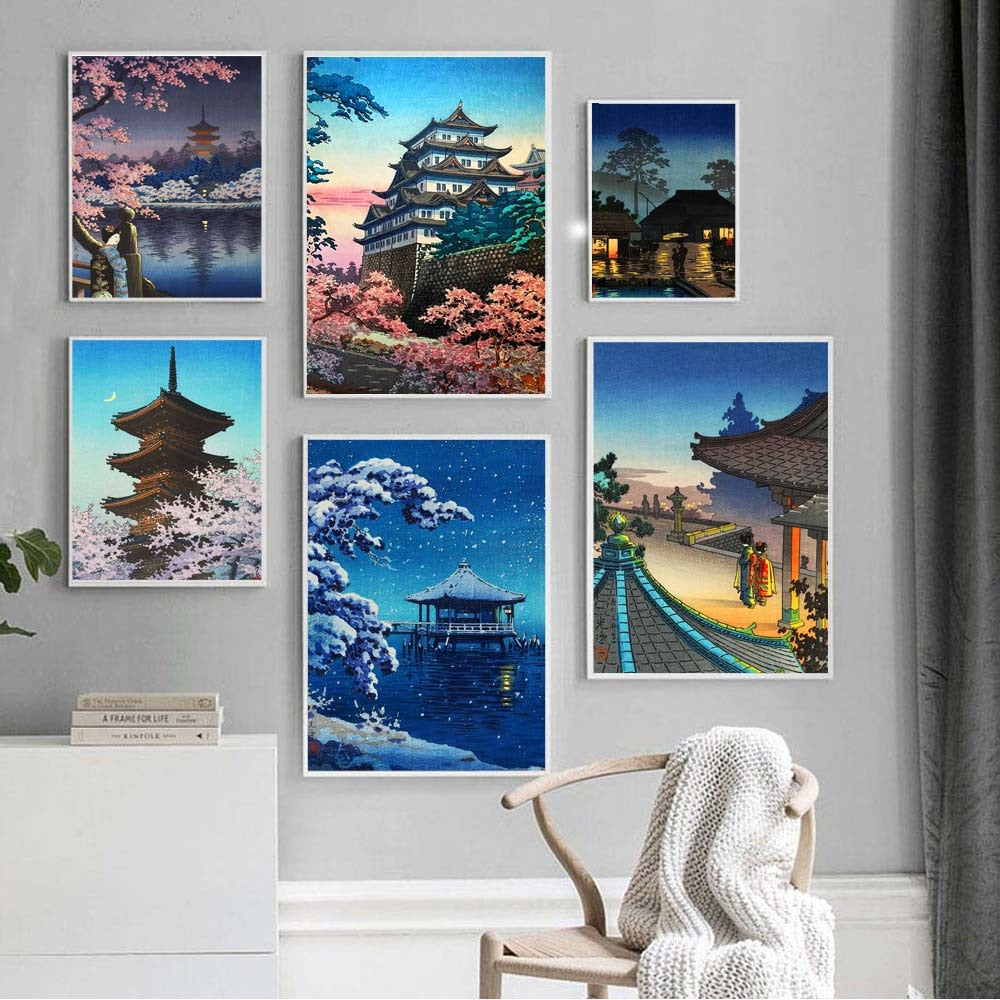 Arthia Designs - Japanese Architecture Canvas Art - Review