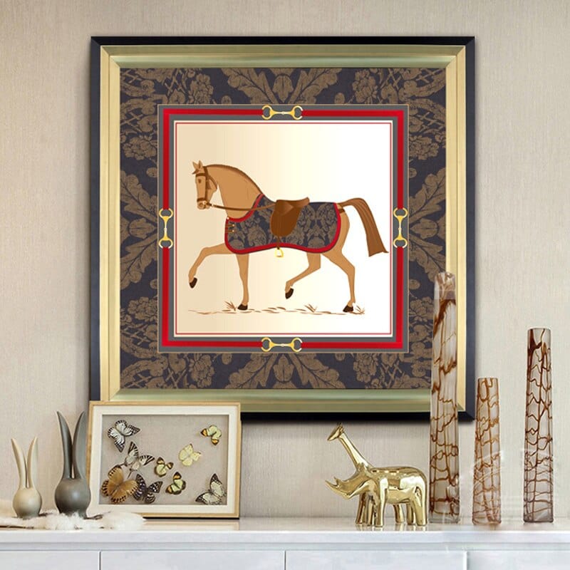 Arthia Designs - Ancient Royal War Horse Canvas Art - Review