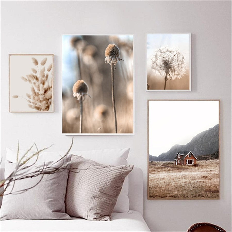 Arthia Designs - Autumn Dandelion Deer Canvas Art - Review