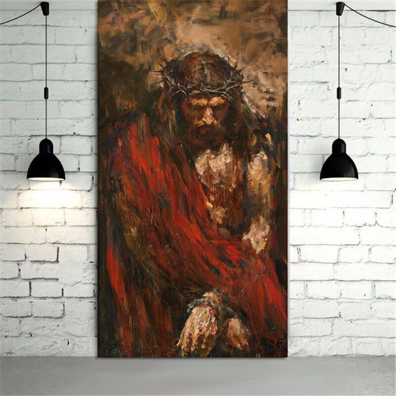 Arthia Designs - The Suffering of Jesus Canvas Art - Review