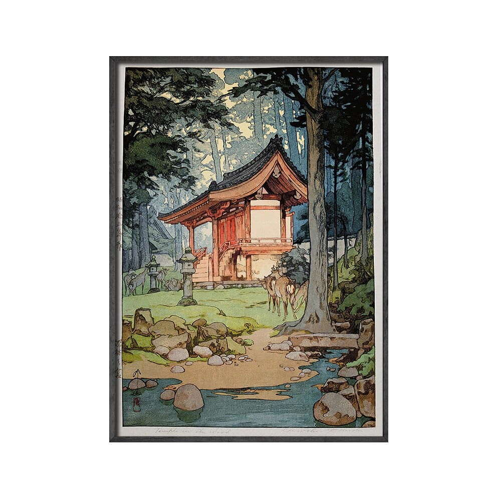 Arthia Designs - Vintage Japanese Temple Ukiyo-e Canvas Art - Review