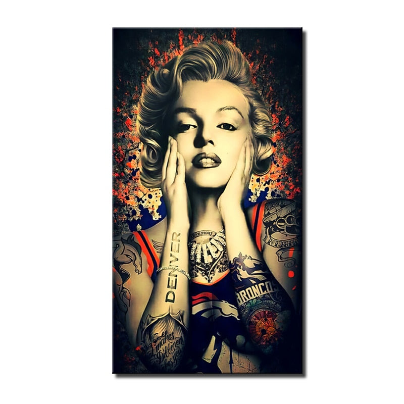 Arthia Designs - Retro Poster Marilyn Monroe Canvas Art - Review