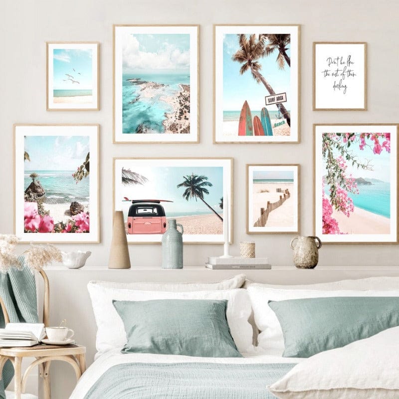 Arthia Designs - Beach Surf Area Canvas Art - Review