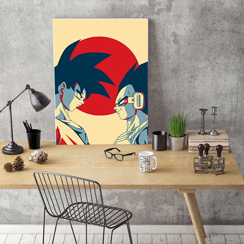 Arthia Designs - Dragon Ball Retro Japanese Style Canvas Art - Review