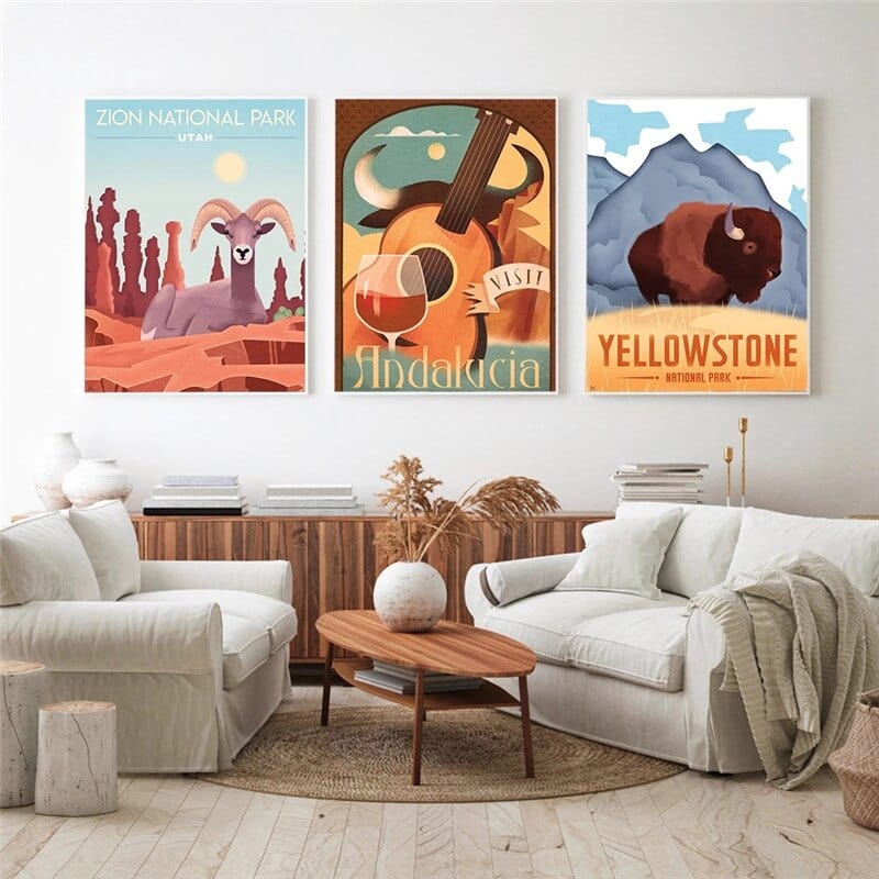 Arthia Designs - World Famous Nature Tourism Canvas Art - Review