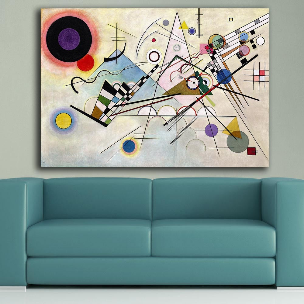 Arthia Designs - Composition 8 by Wassily Kandinsky Canvas Art - Review