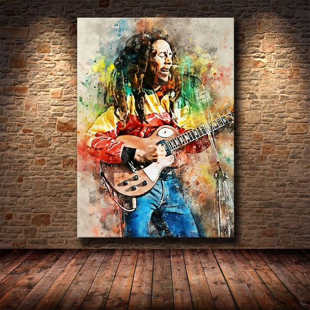 Arthia Designs - Graffiti Rock and Roll Star Canvas Art - Review