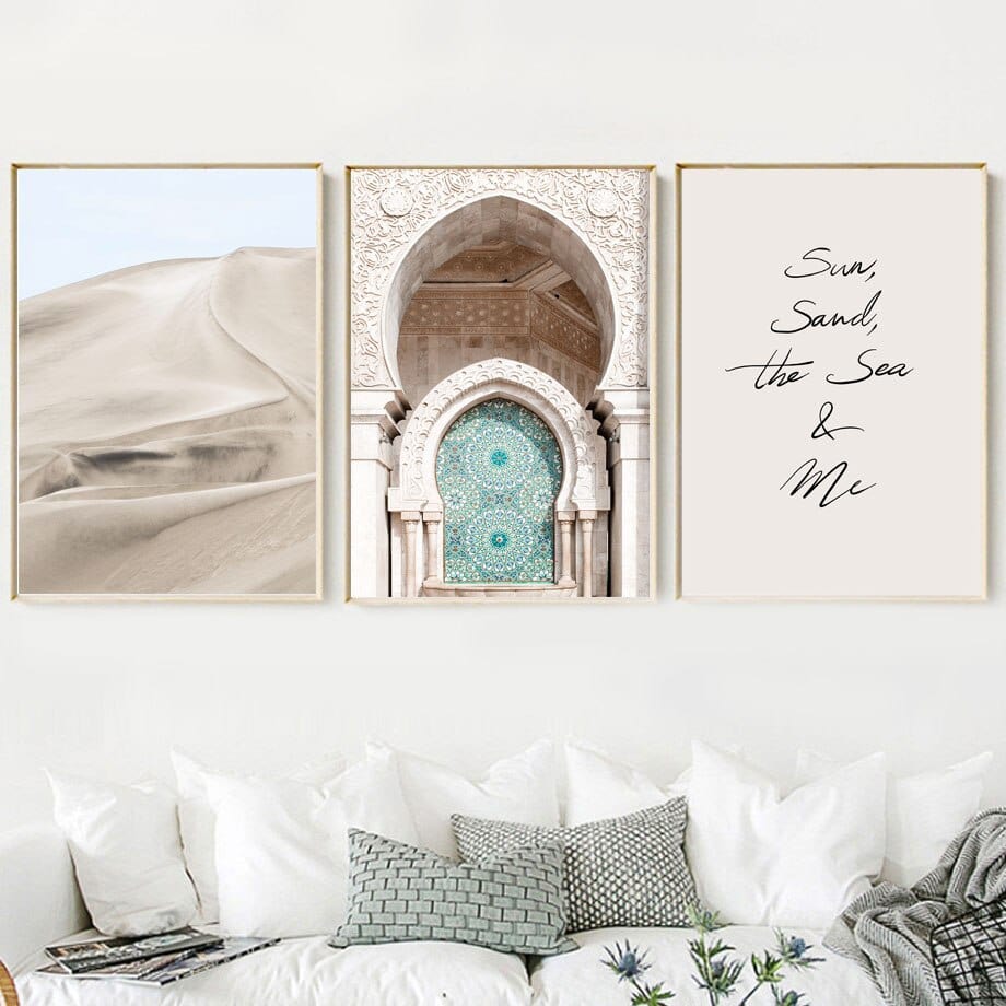 Arthia Designs - Eurasian Desert Architecture Canvas Art - Review