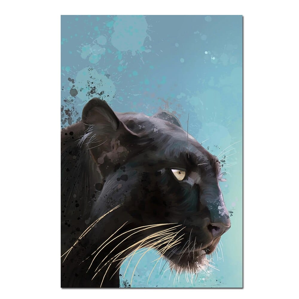 Arthia Designs - The Black Panther Portrait Canvas Art - Review