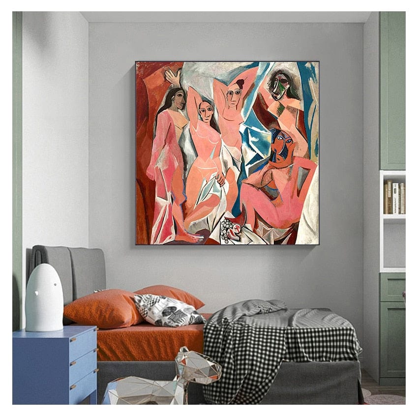 Arthia Designs - Famous Les Demoiselles by Picasso Canvas Art - Review