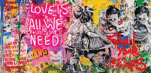 Arthia Designs - Love Is All We Need Graffiti Canvas Art - Review