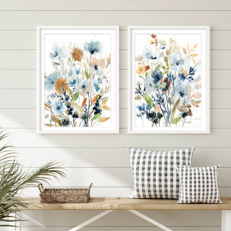 Arthia Designs - Watercolor Mix Flowers Canvas Art - Review