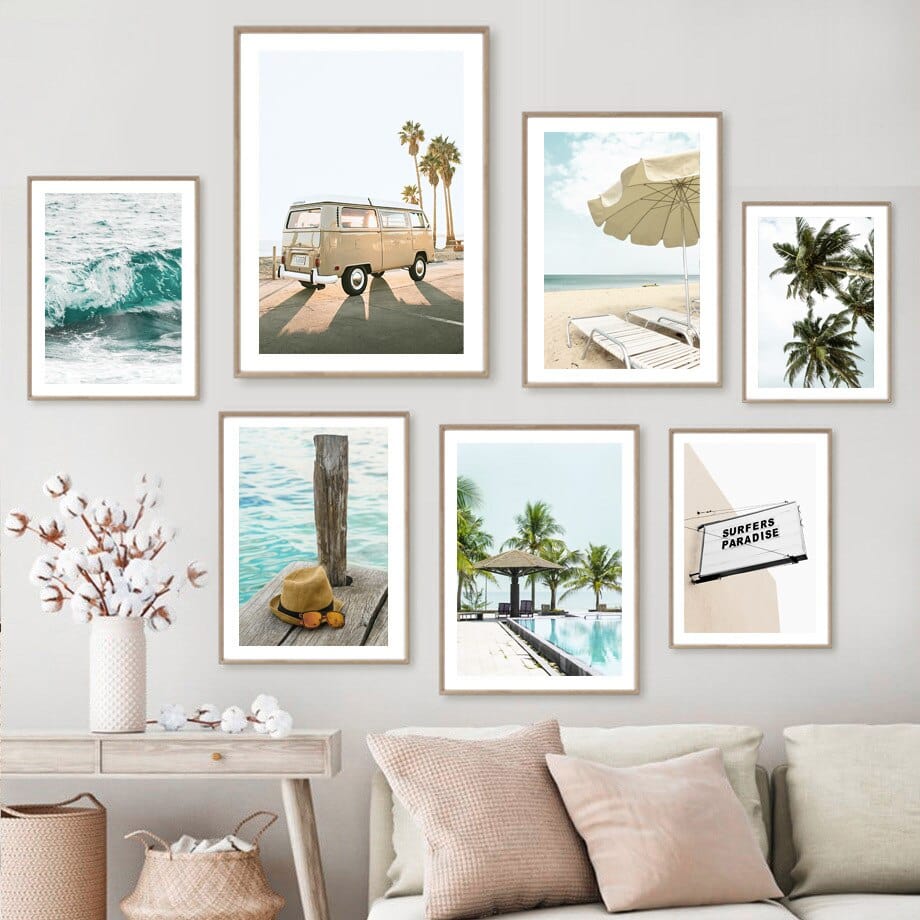 Arthia Designs - Surfers Paradise Beach Resort Canvas Art - Review