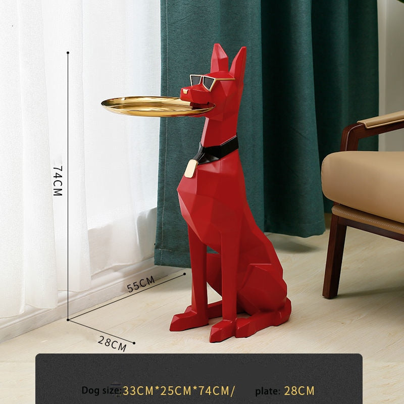 Arthia Designs - Doberman Butler Tray Statue - Review