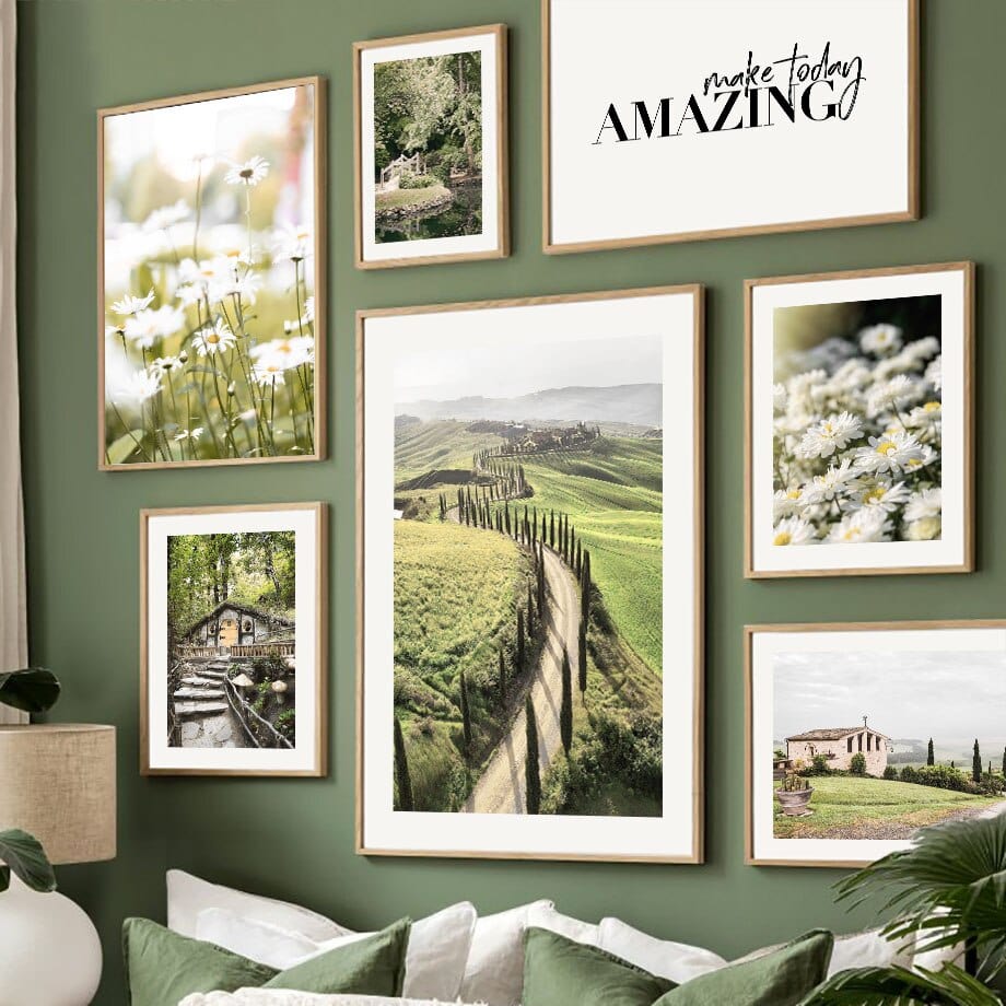 Arthia Designs - Green Meadow Village Canvas Art - Review