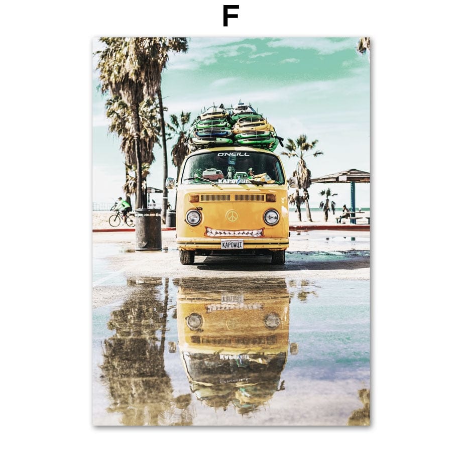 Arthia Designs - Beach Summer Road Trip Canvas Art - Review